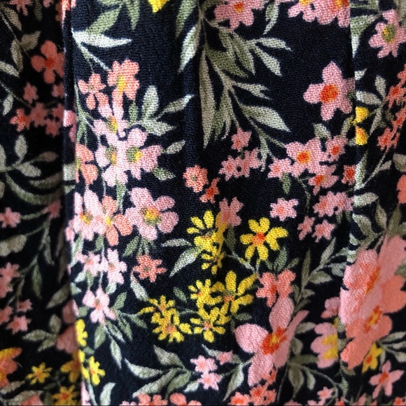 *3/$20* AMERICAN EAGLE Spring Floral Tiered Ruffle Mini Skirt S - Picture 3 of 7